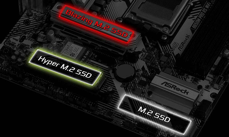 PCIe Gen5 Blazing M.2